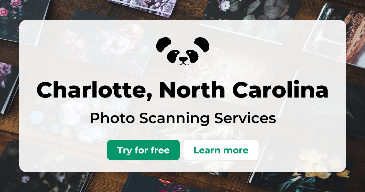 Charlotte, North Carolina Photo Scanning PhotoPanda Premium Photo