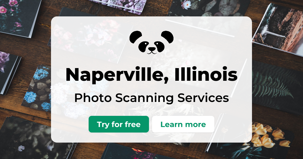 Naperville, Illinois Photo Scanning PhotoPanda Premium Photo Scanning