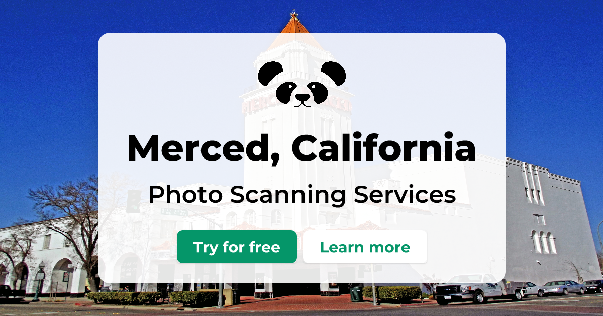 Merced, California Photo Scanning | PhotoPanda | Premium Photo Scanning